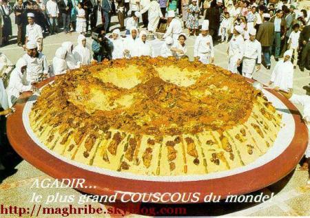 le plus grand couscous du monde!!!!